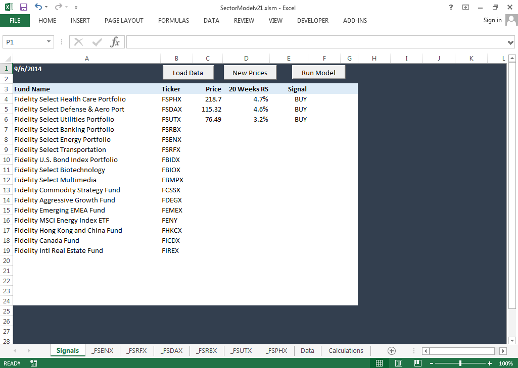 Watch List & Signals