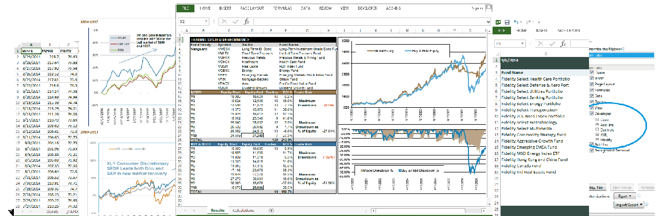 Build an Automated Sector Fund Investing System in Excel Course